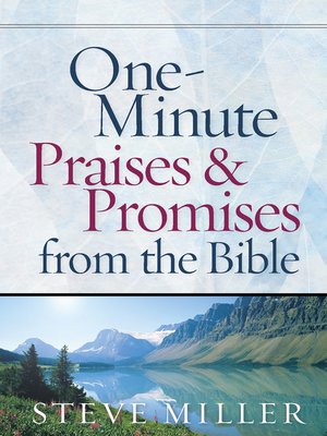 cover image of One-Minute Praises and Promises from the Bible